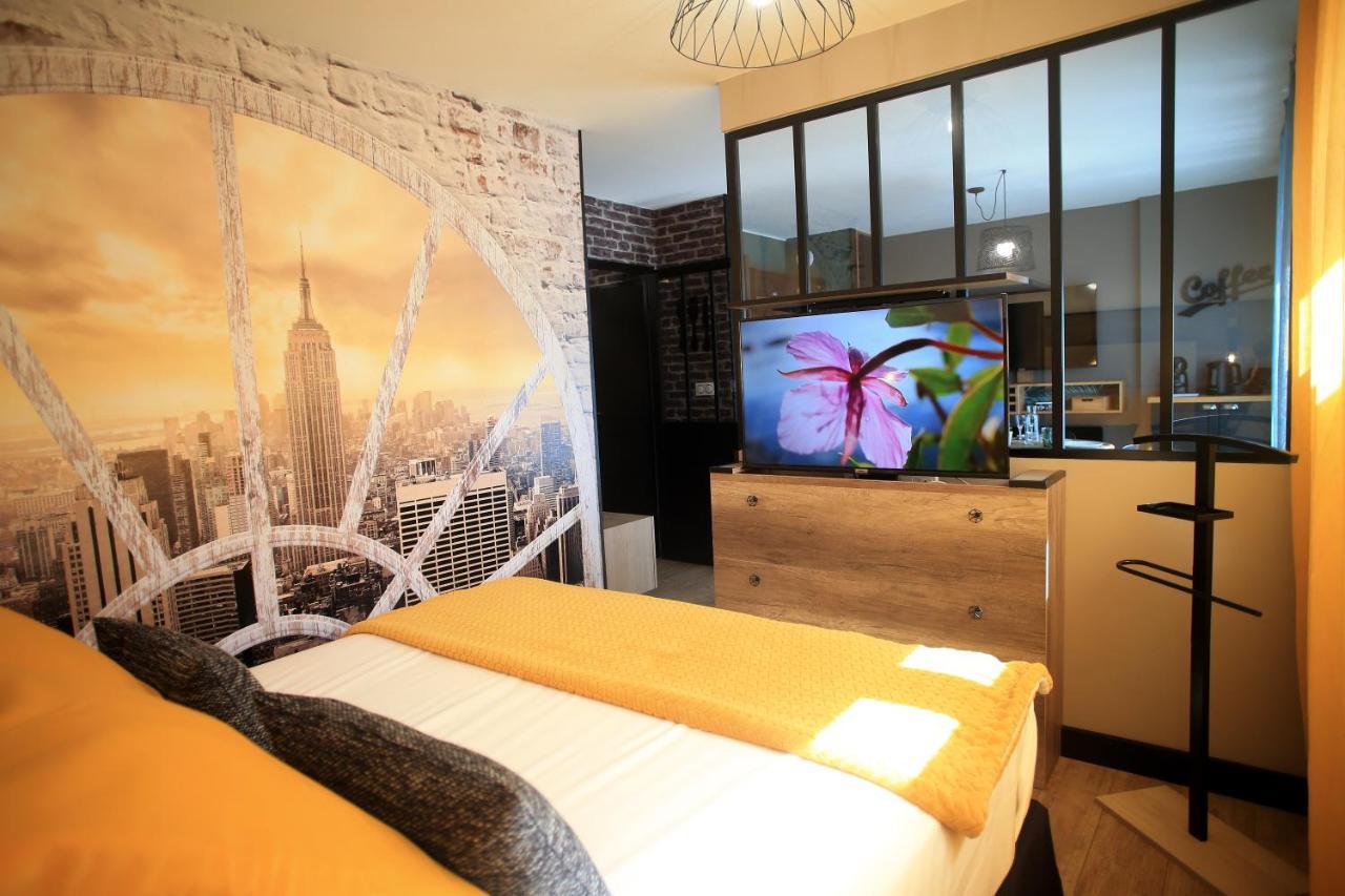Charmant Studio Centre Ville Grand Confort Gare Saint-Quentin  Bagian luar foto